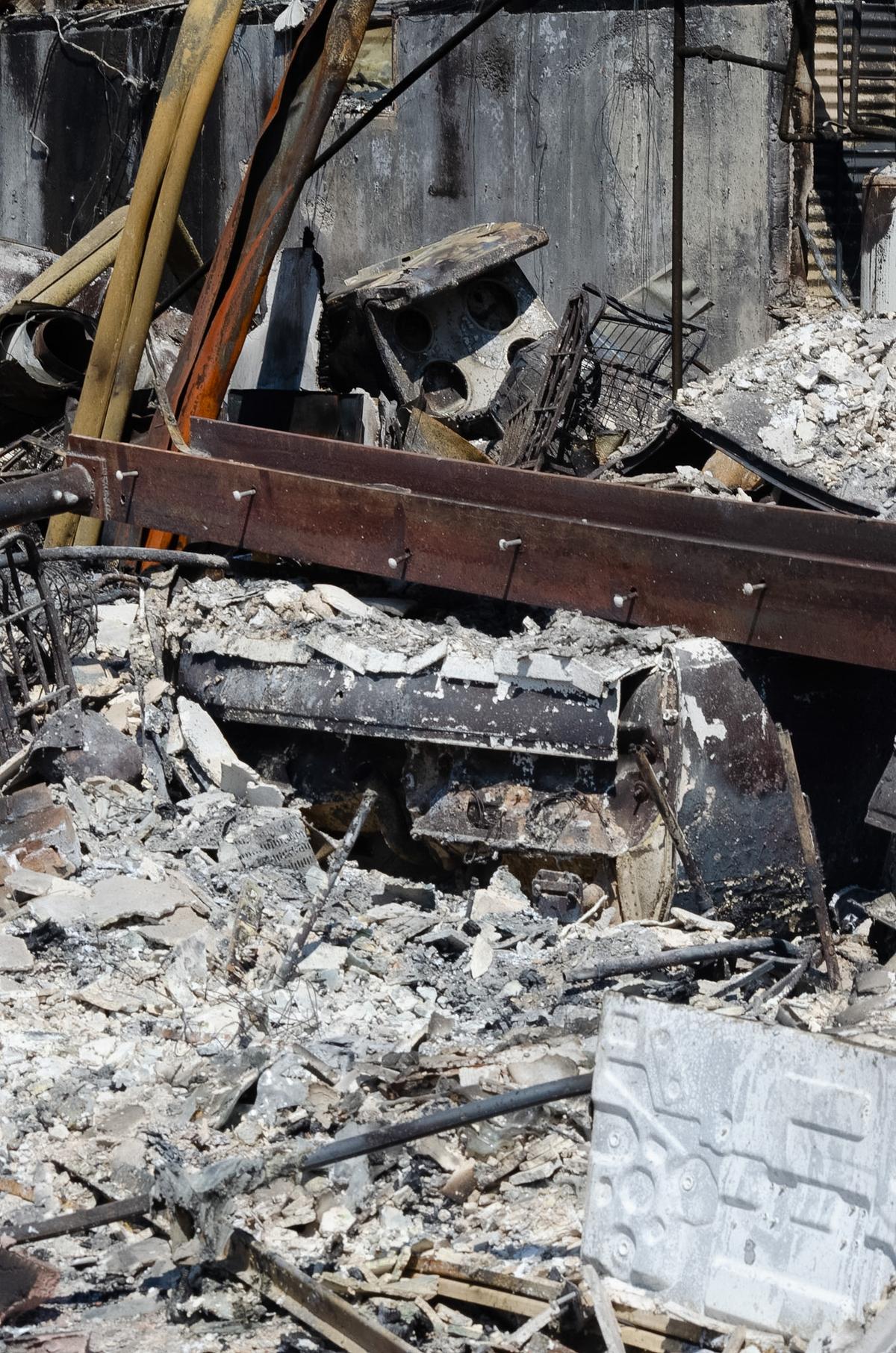 Where a home once stood, Devon Traylor’s belongings lie barely recognizable in the aftermath of the August Spokane Complex Fires that tore through North Spokane.  (Courtesy of Promise Rouse)