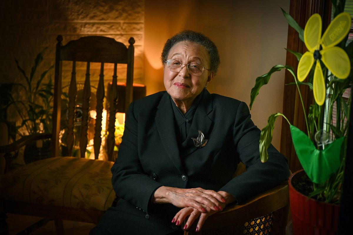 Wilhelmenia Williams, mother of civil rights activist Sandy Williams, was chosen as one of The Spokesman-Review’s Women of the Year. (DAN PELLE/THE SPOKESMAN-REVIEW)