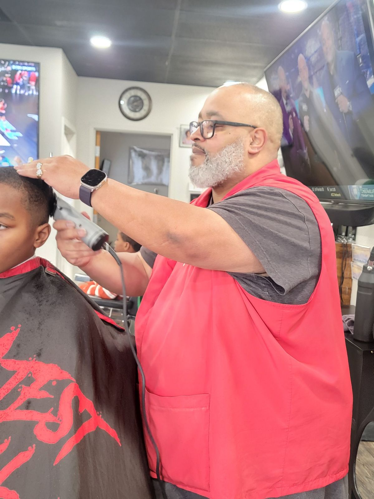 Jay Trout, a gifted barber whose shop is more than just a place for fades and line-ups. (Courtesy)