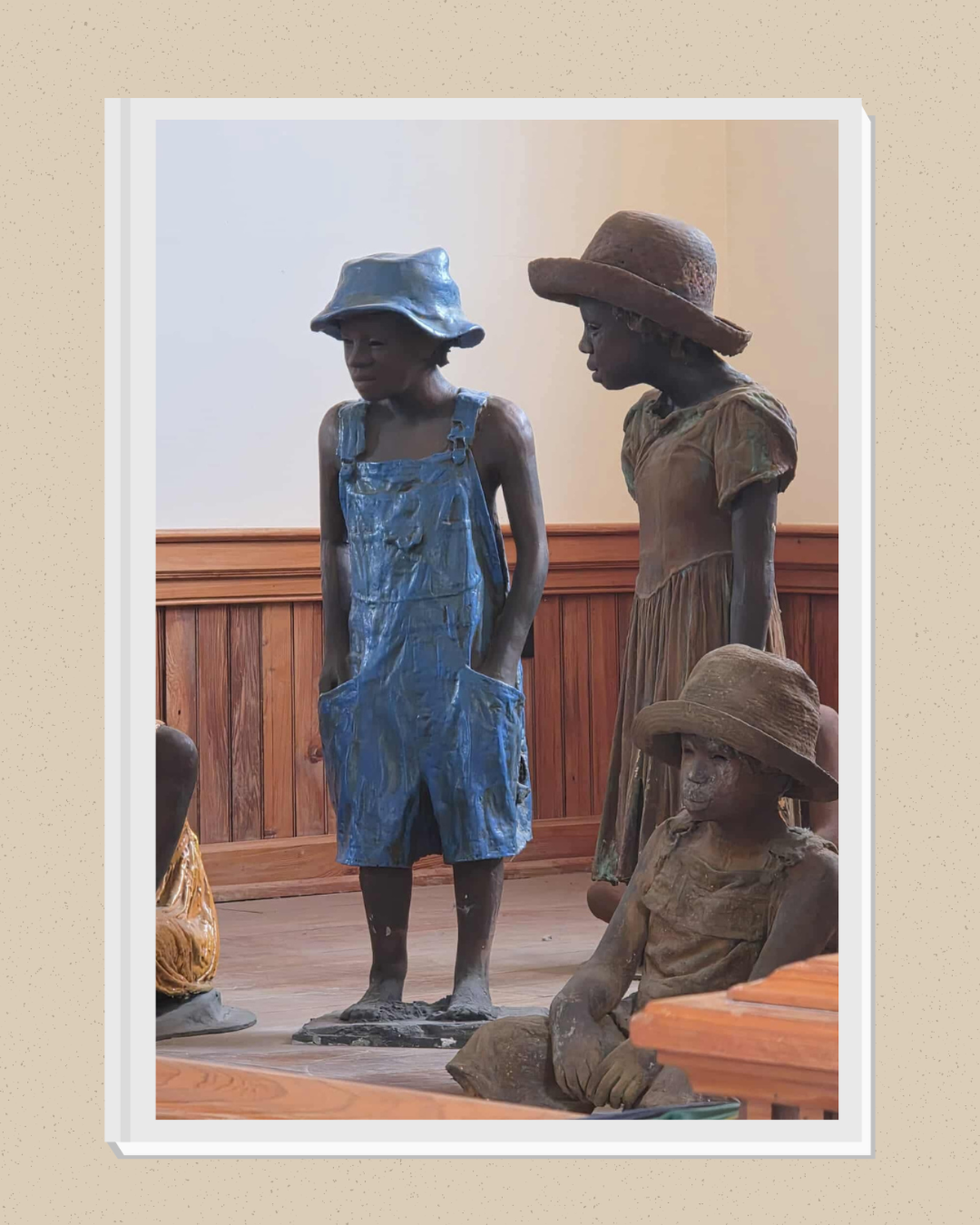 Statues at the Whitney Plantation in Louisiana. (Courtesy)