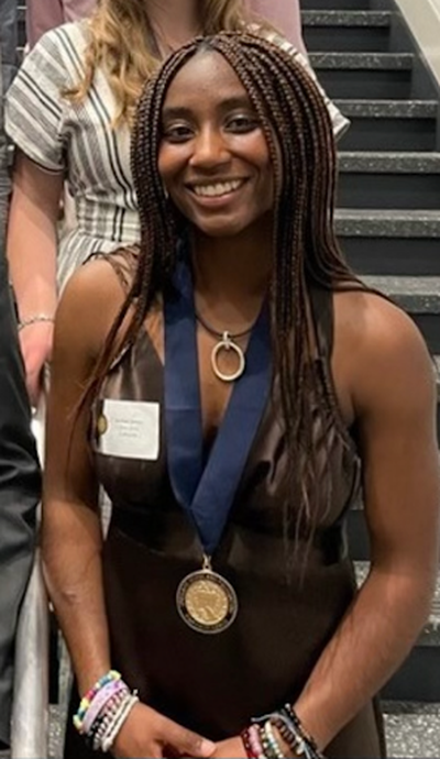 Jerissa Jones plans to go to University of Portland in the fall. 