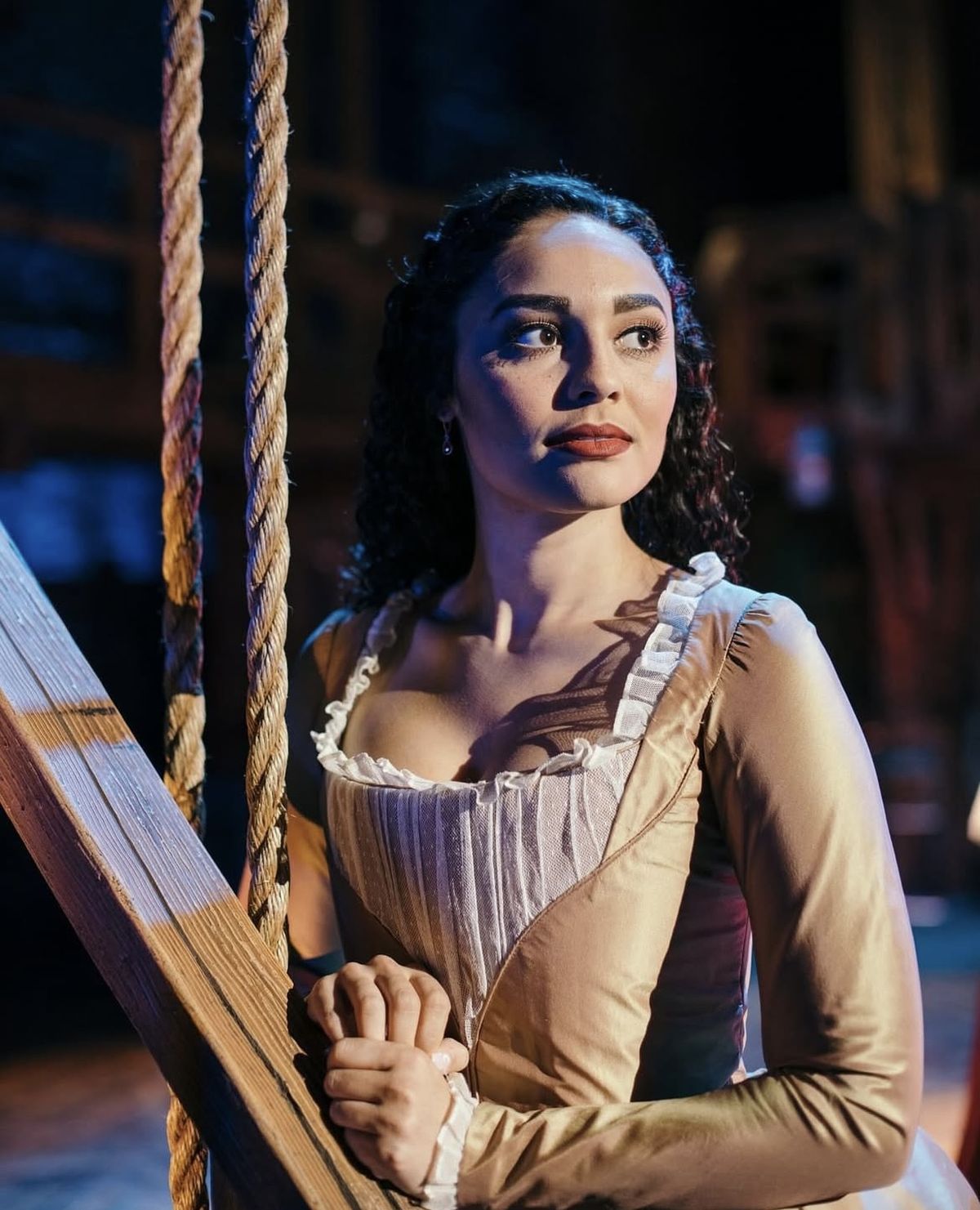 Jisel Soleil Ayon steps into the role of Angelica Schuyler in the national tour of “Hamilton” April 8-20 at the First Interstate Center for the Arts.  (Courtesy)