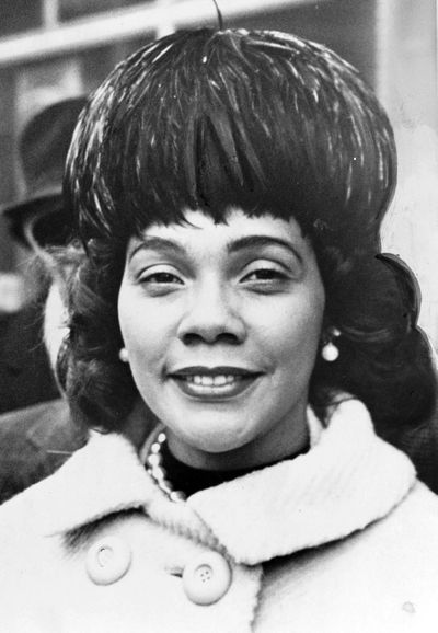 Coretta Scott King in 1964.  (Wikimedia Commons)