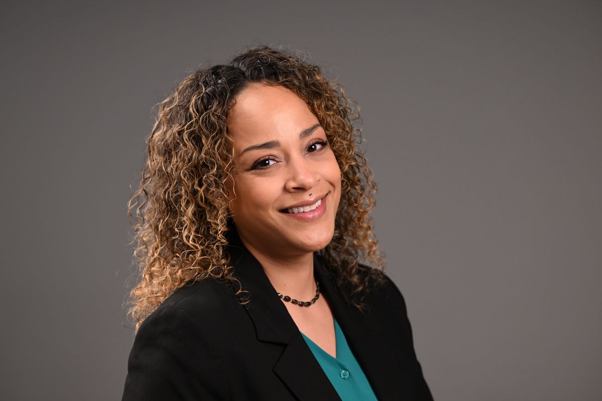 Natasha Hill, editor of The Black Lens. (Jesse Tinsley/THE SPOKESMAN-REVIEW)