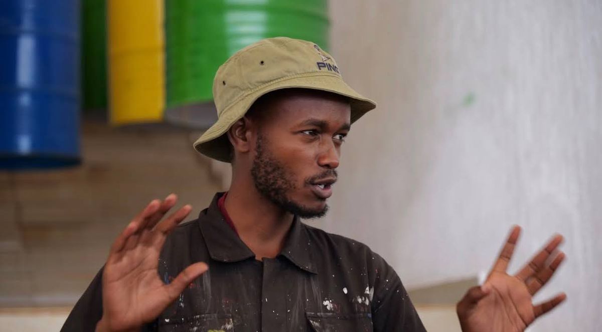 King NGABO, founder and director of Museum Ingabo, a contemporary African storytelling and art museum. The museum was founded Aug. 20, 2023, and is Rwanda’s first private art museum.  (Courtesy)
